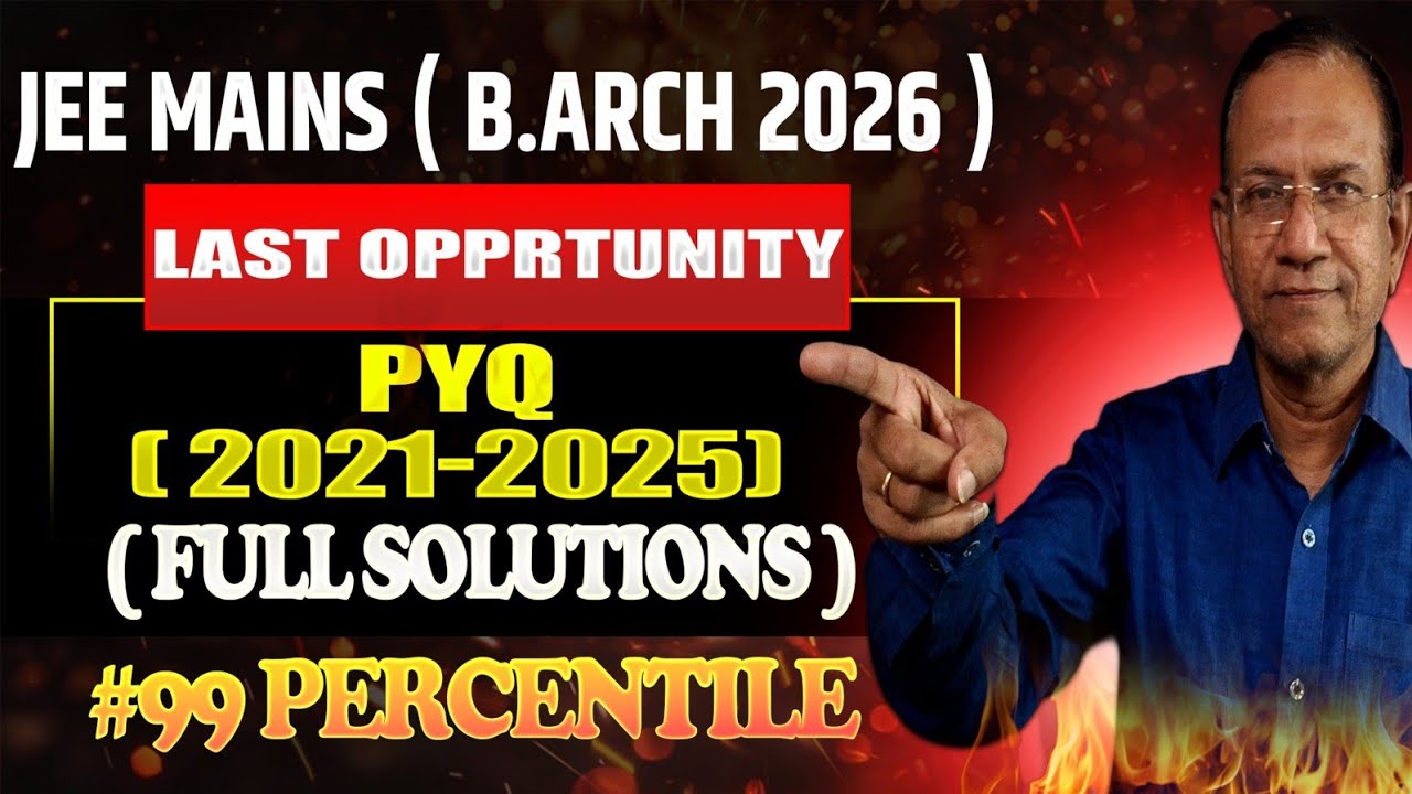 All PYQ 2021-2025 | Drawing | With Solution | For Jee Mains ( B.Arch 2026 )