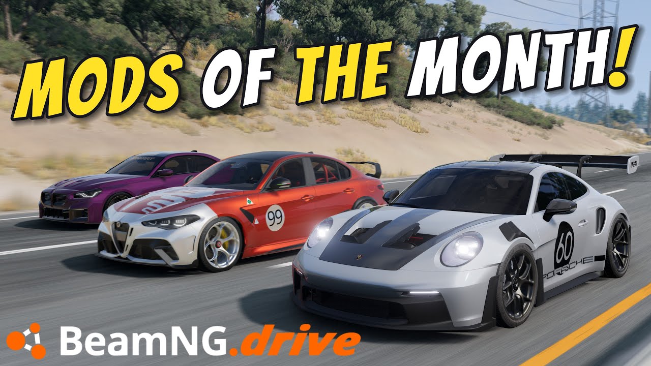 BEST 24 Mods This Month – BeamNG Drive