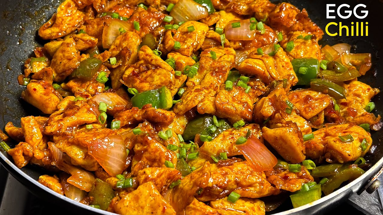 Egg Chilli‼️How to Make Chilli Eggs (Recipe for Beginners)