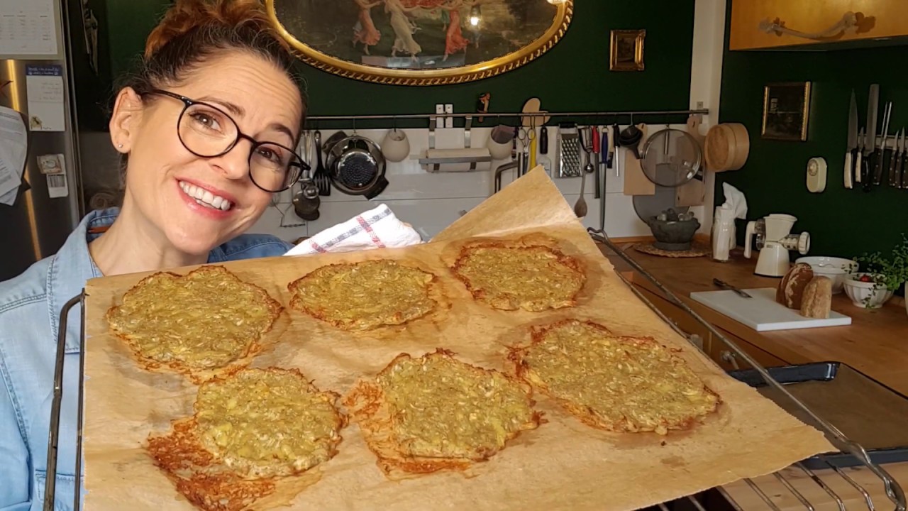Kartoffelpuffer und Apfelmus 👩‍🍳😋❤ohne zusätzlichen Zucker und ohne Fett😎