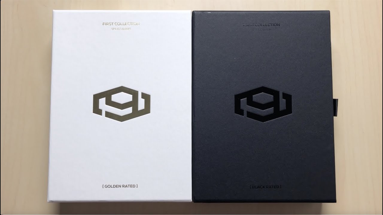 ♡Unboxing SF9 에스에프나인 1st Studio Album First Collection (Golden Rated & Black Rated Ver.)♡