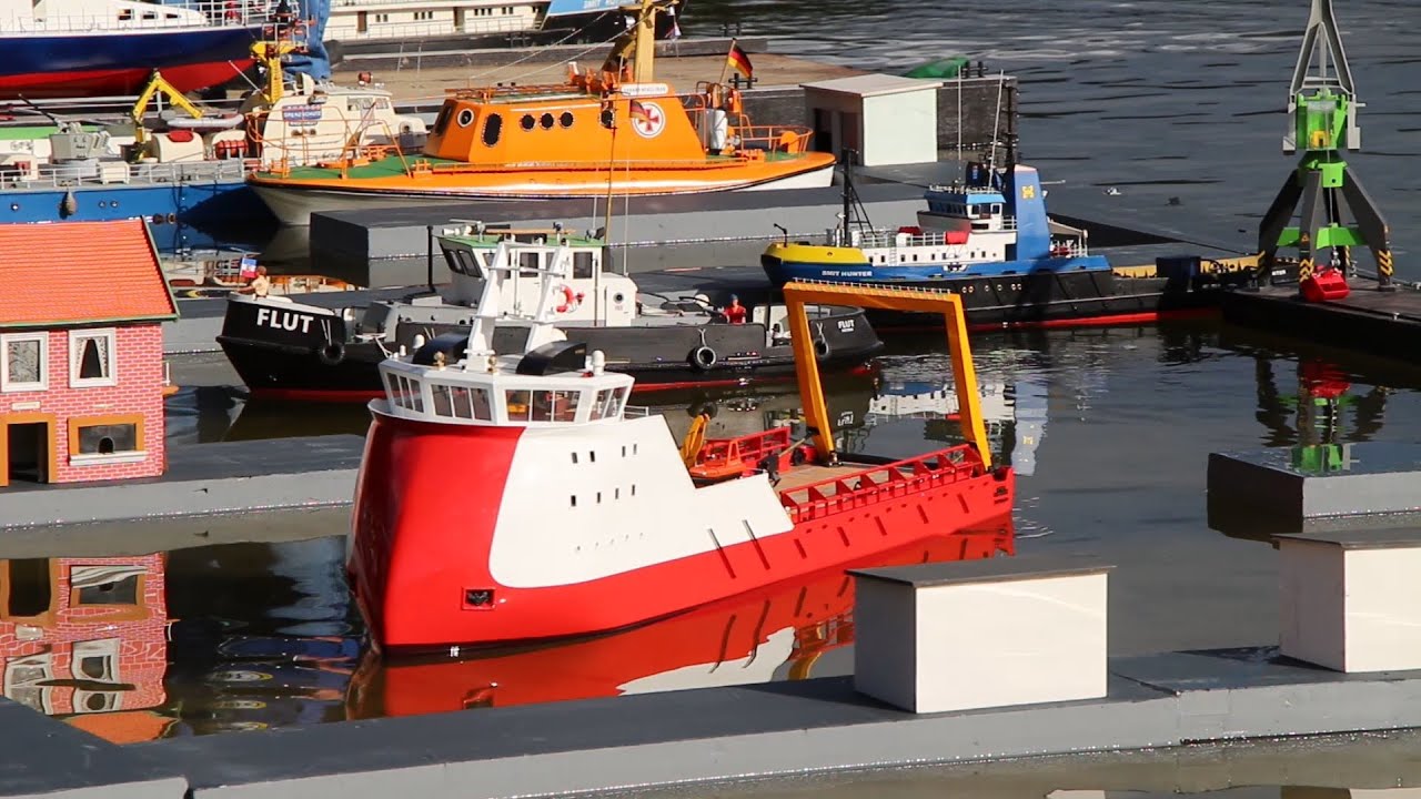 RC SCALE MODEL BOATS - SMC BREMEN ACHTERDIEKSEE 2015 BEST OF