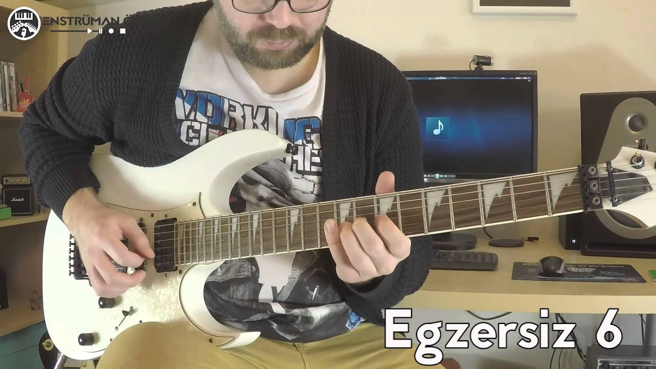 Gitar Dersi: 22-Alt yapı ile Do minör egzersizleri