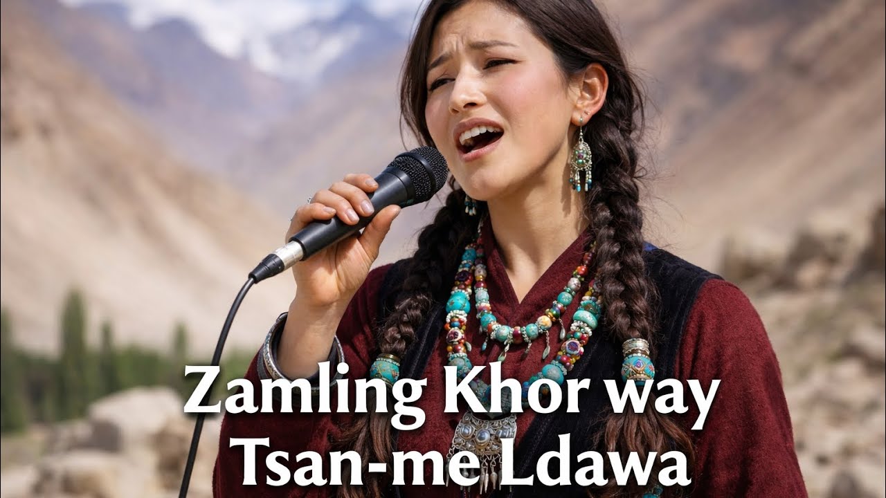 Zamling Khor Vay Tsan Moe Ldawa Nerang | | LADAKHI AI COVER NEW LADAKHI SONG 