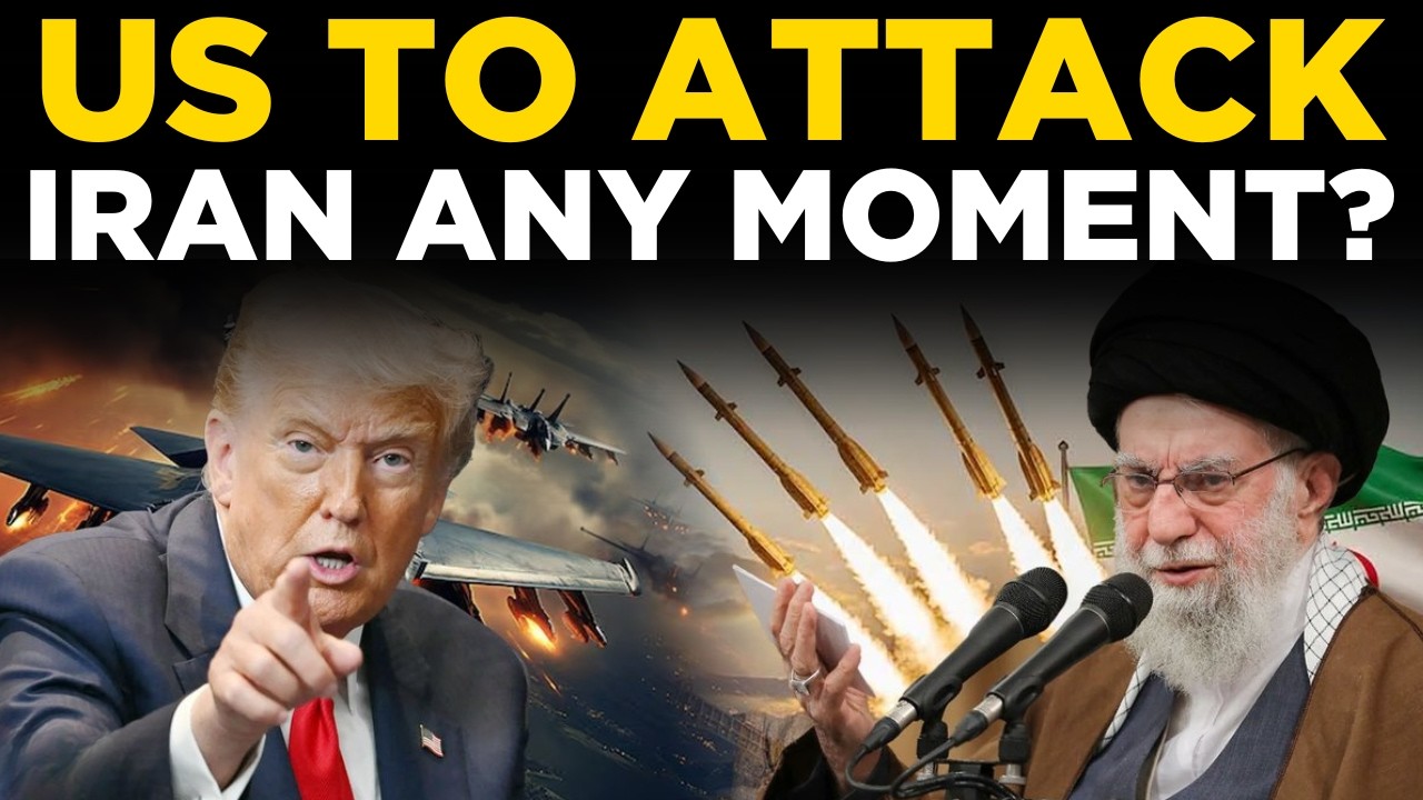 US-Iran NEWS LIVE: Trump's Final Warning! US Fighter Jets, Carriers Positioned Possible Iran Strike