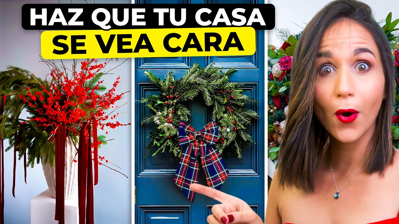 10 IDEAS PARA DECORAR NAVIDAD DE LUJO ✅ Haz Esto YA! y Logra Interiores de Lujo