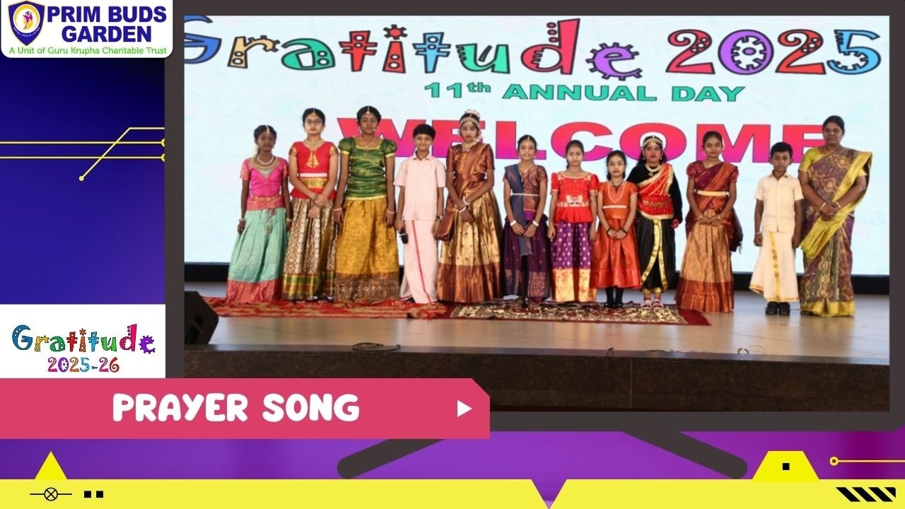 PRIM BUDS GARDEN | TOLLGATE | ANNUAL DAY AY-2025-26 | PRAYER SONG