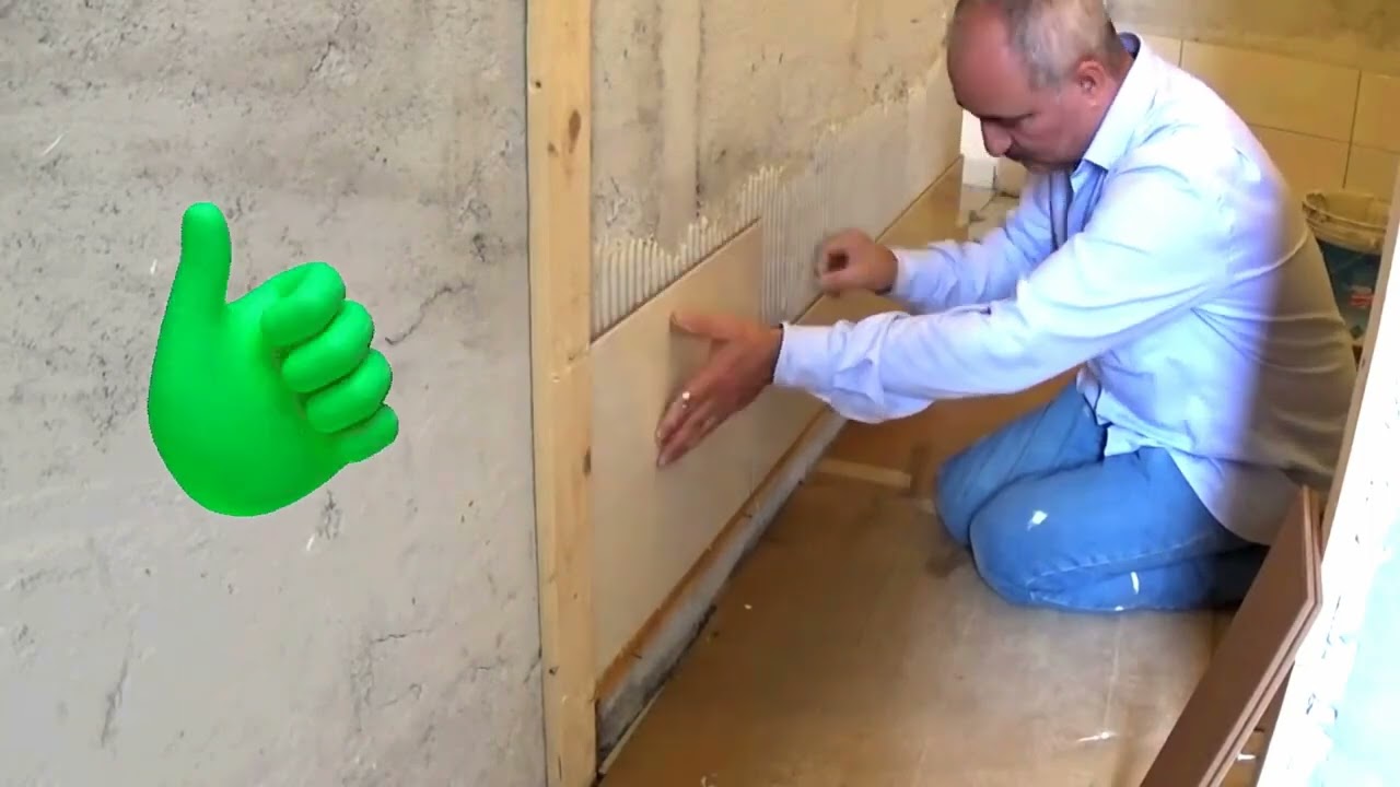 Poser un carrelage mural. Comment Démarrer une Pose de Carrelage au MUR
