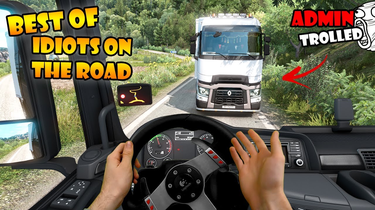 ★ BEST OF Idiots on the road - ETS2MP - Ep. 71-80 | Tony 747 - Best moments + REAL Hands