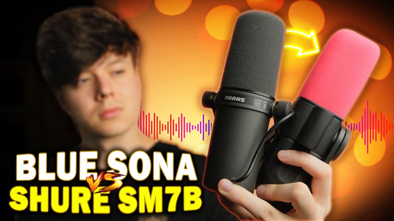 MIKROFON PREMIUM OD LOGITECH oraz LEGENDA 🤷‍♂️ Blue Sona vs Shure SM7B