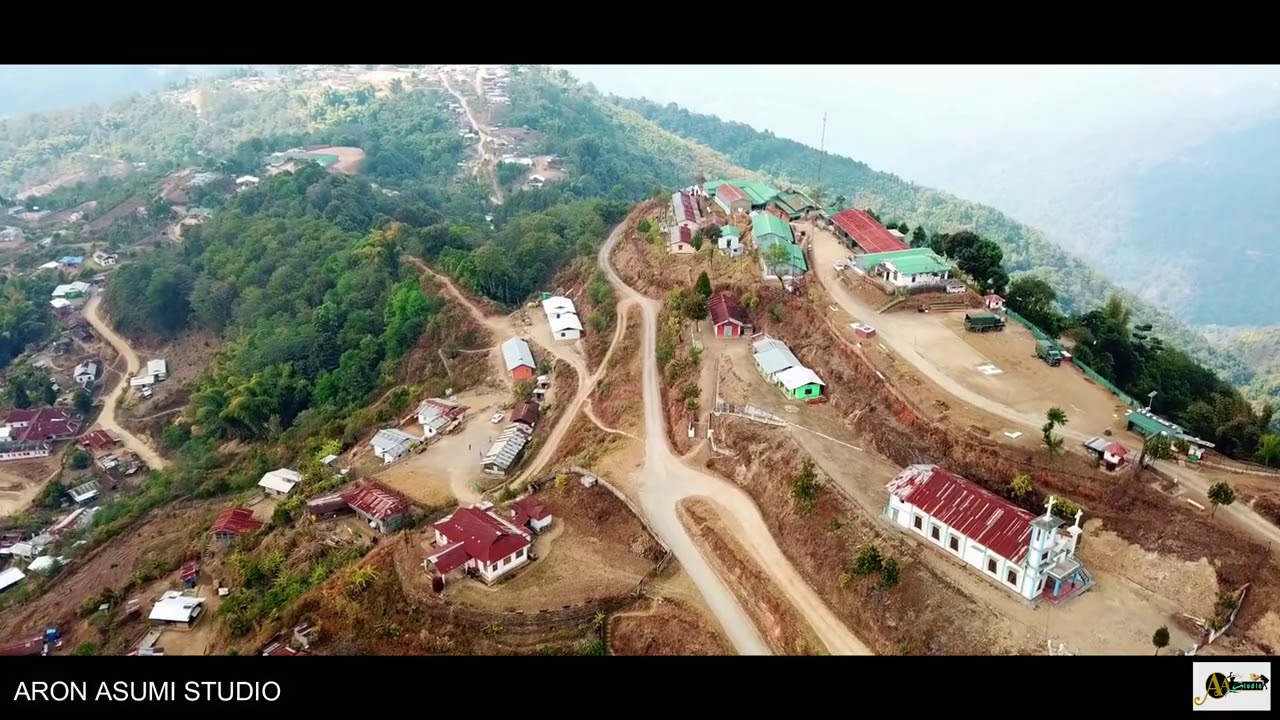 Atoizu Town | Zunbeboto | Nagaland | Aerial View || DJI Mavic Pro || 2020