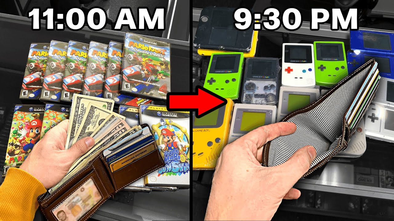 Going Broke in a Video Game Store