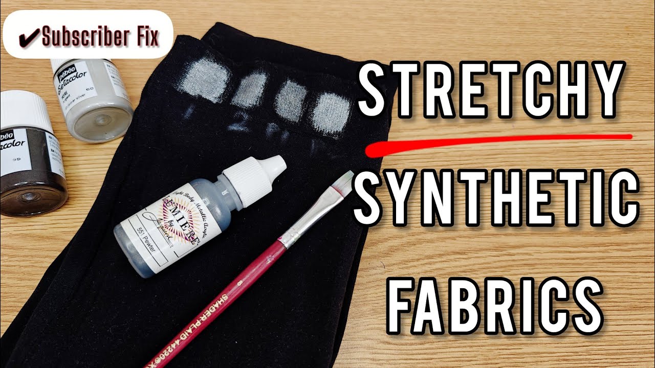 Paint Over Stains on a Stretchy Glitter Dress| Will the Paint Hold Up?