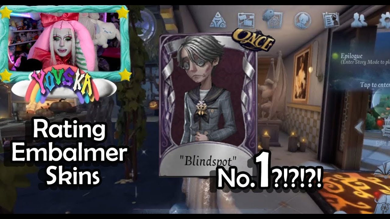 Drag Queen Rates Embalmer Skins - Identity V