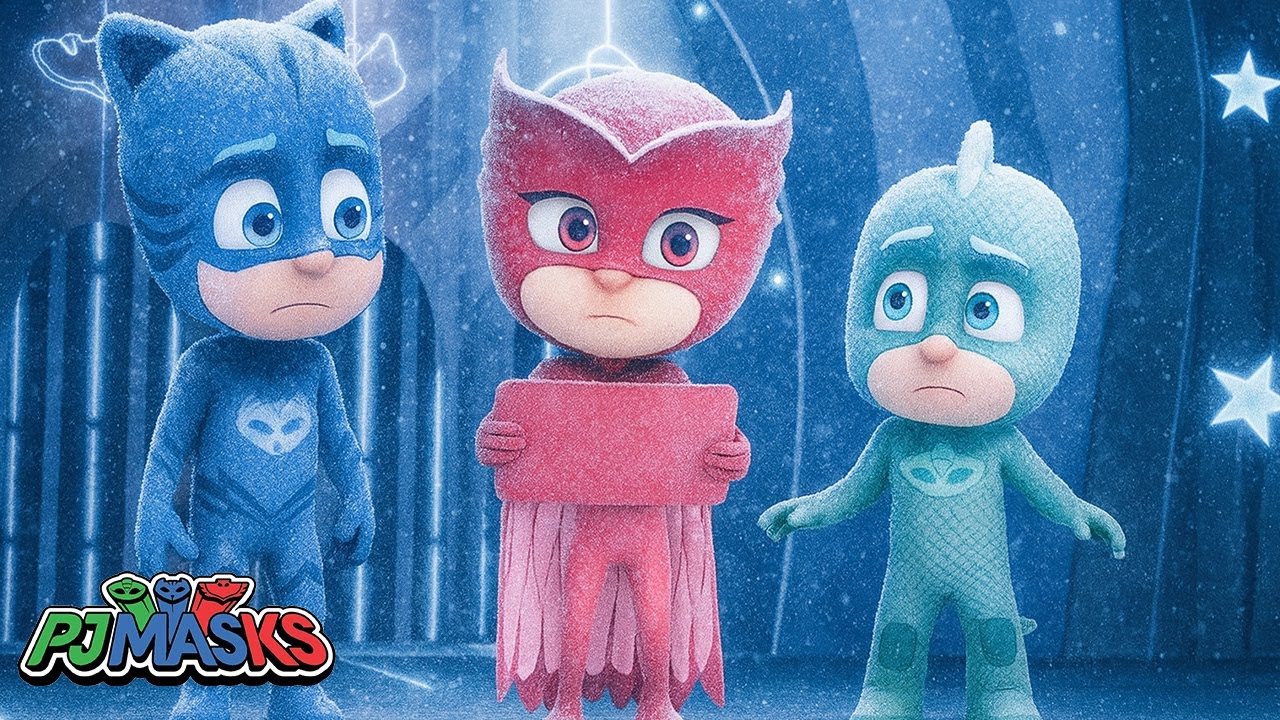 Pijamaskeliler Kış Maceraları ⛄ Aralıksız Uzun Bölümler | Kahramanlarla Kar Keyfi!