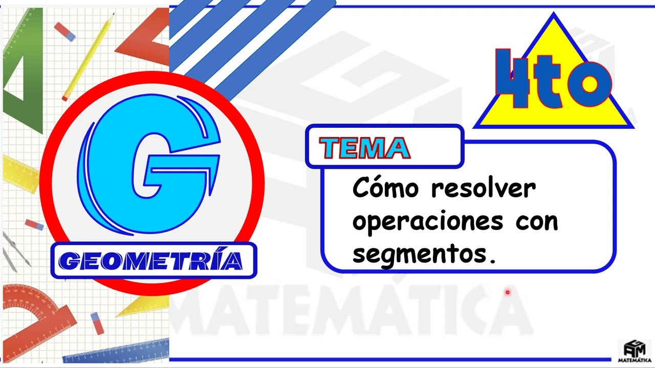 OPERACIONES CON SEGMENTOS