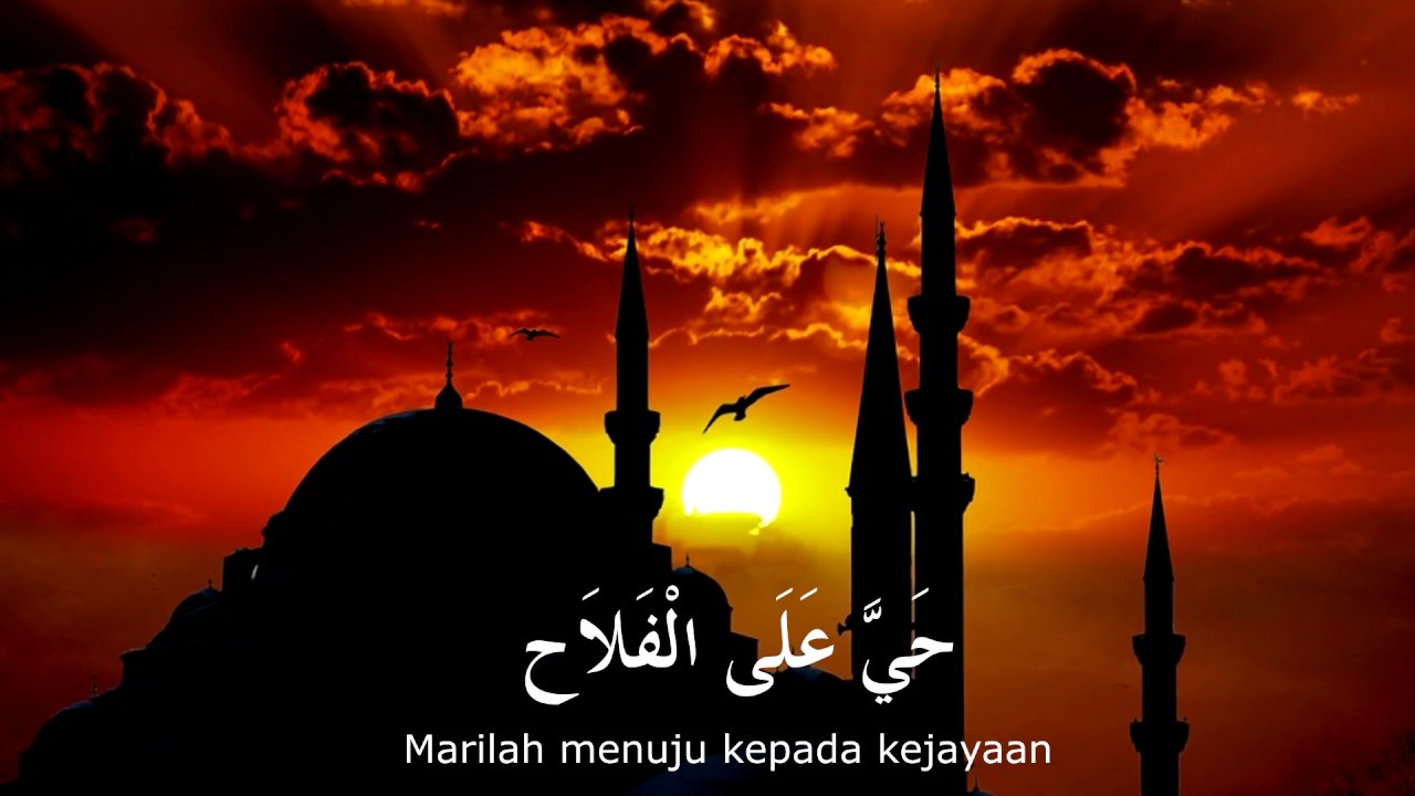 MasyaAllah Merdu Sekali Adzan Lagu Rost Variasi Sinjiron Ustadz May One