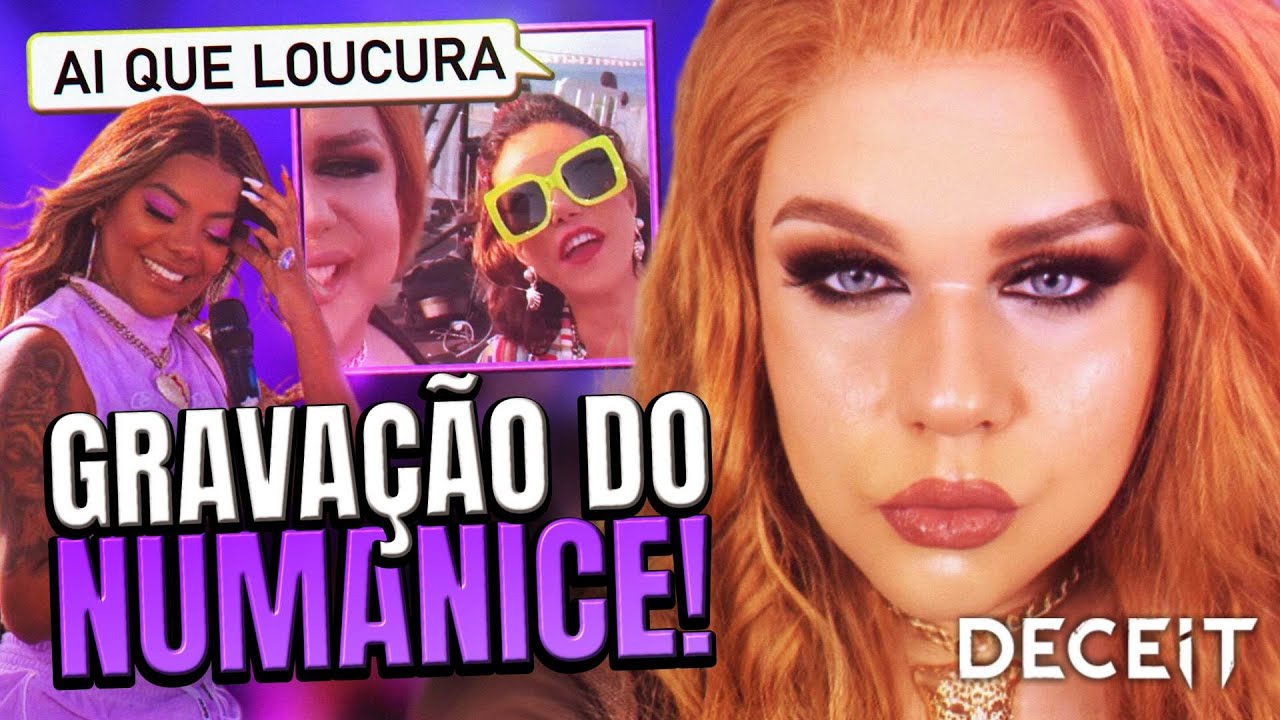 CONHECI A NARCISA na gravação do NUMANICE | Deceit