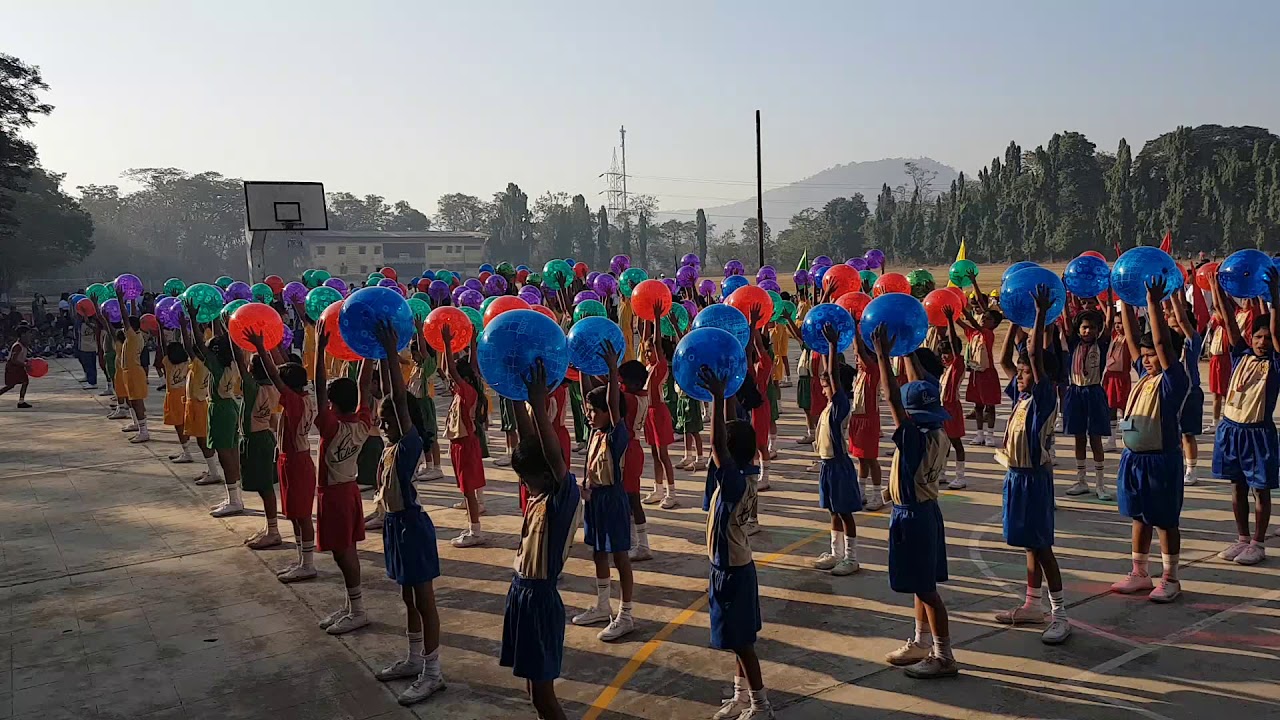 SPORTS DAY BALL DRILL @HOCL SCHOOL