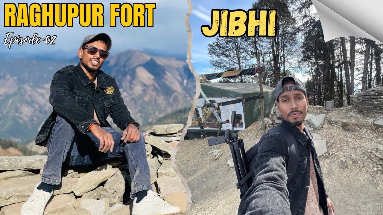 Aa Day In  “Jibhi Himachal Pradesh | India’s Hidden Paradise 🌲✨” | Jalori Pass Trek | Raghupur Fort