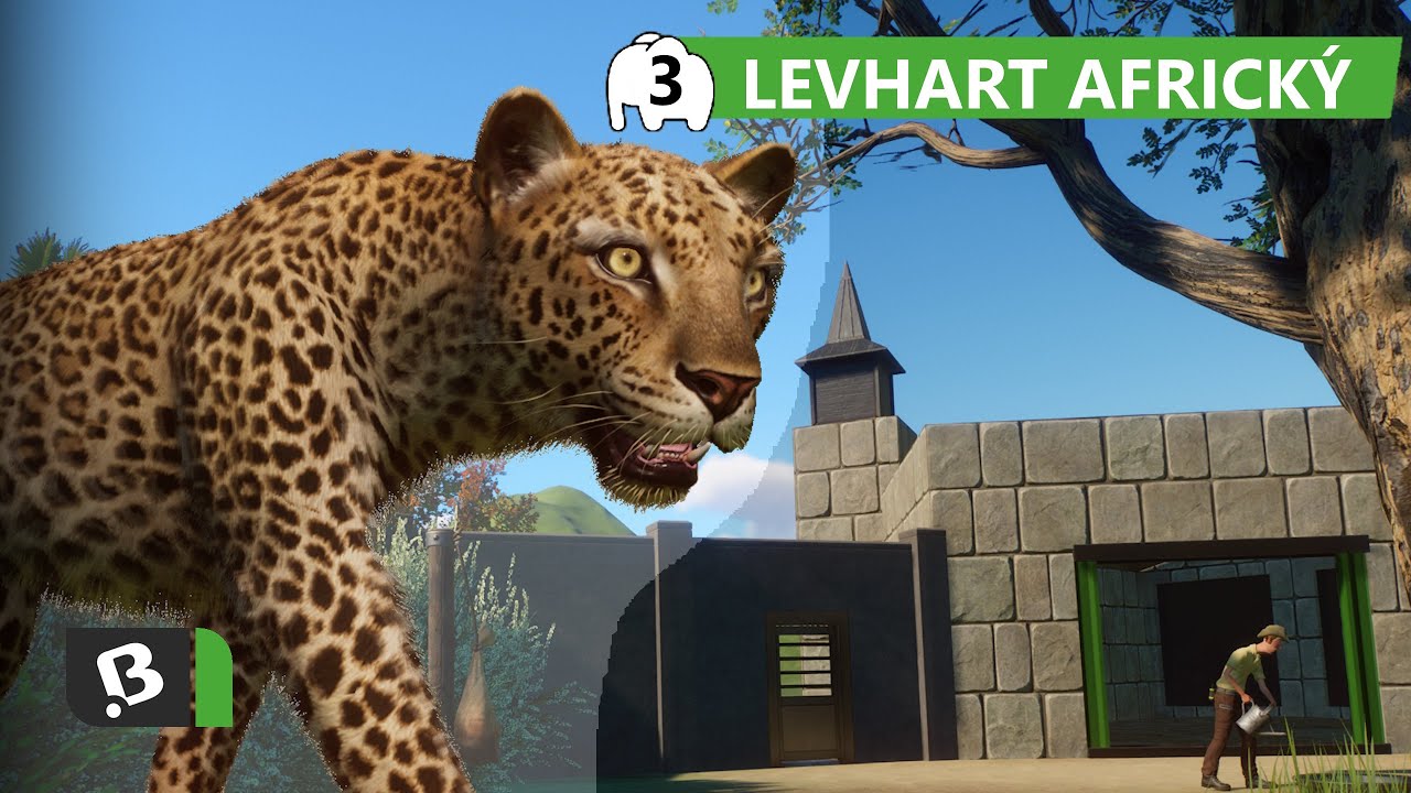 Krásný LEVHART nám lidi naláká | Planet ZOO #3