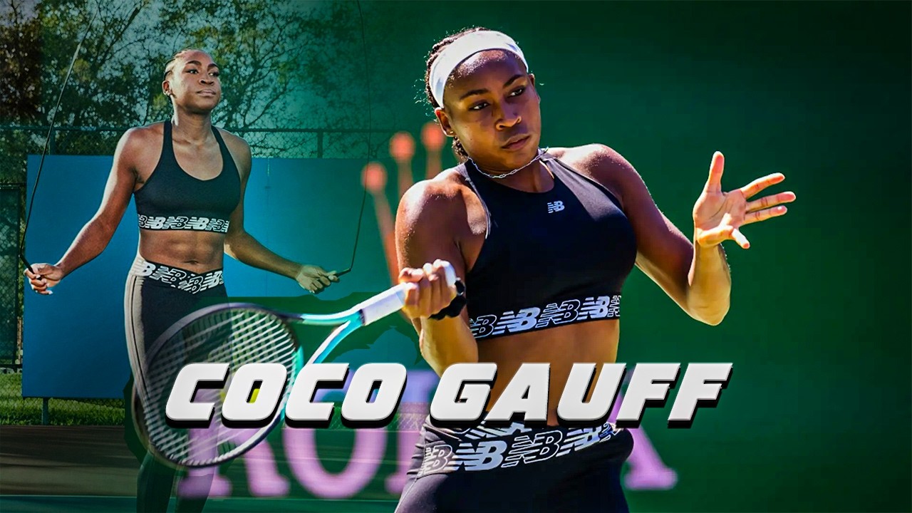 Coco Gauff's Full-Body Tennis Workout Routine - 2025