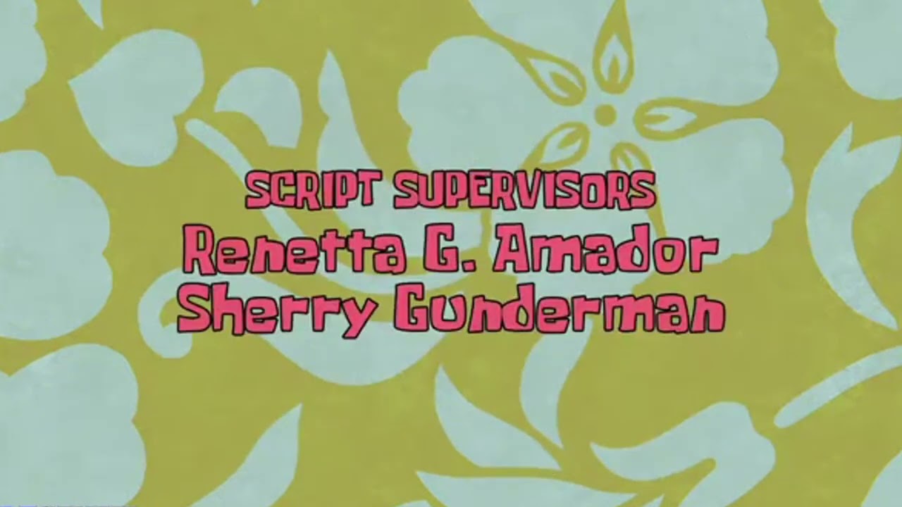 Spongebob napisy koncowe mega urodziny spongeboba/big birthday blowout credits polish