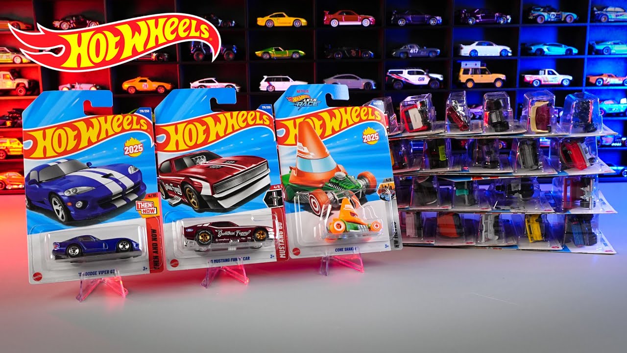 Unboxing 25 New Hot Wheels + Super Treasure Hunt
