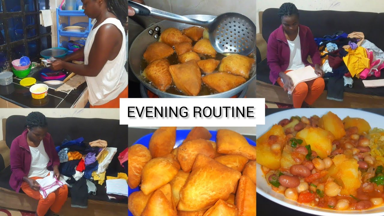 PRODUCTIVE EVENING ROUTINE AS A STAY AT HOME MOM//COOKING//CLEANING//#eveningroutine#cookwithme