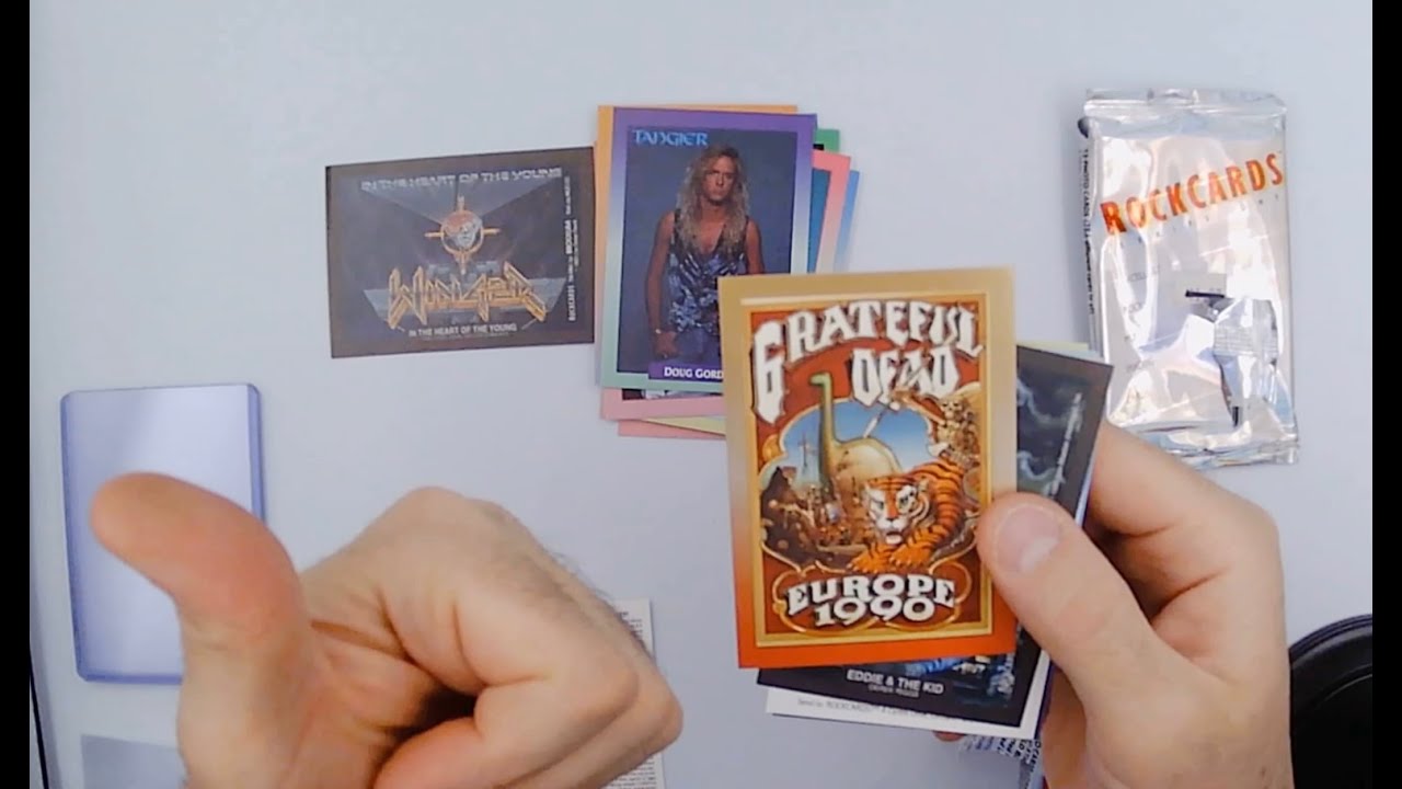Rock Cards 2 Packs of ASMR 80s Hair Metal Awesomeness