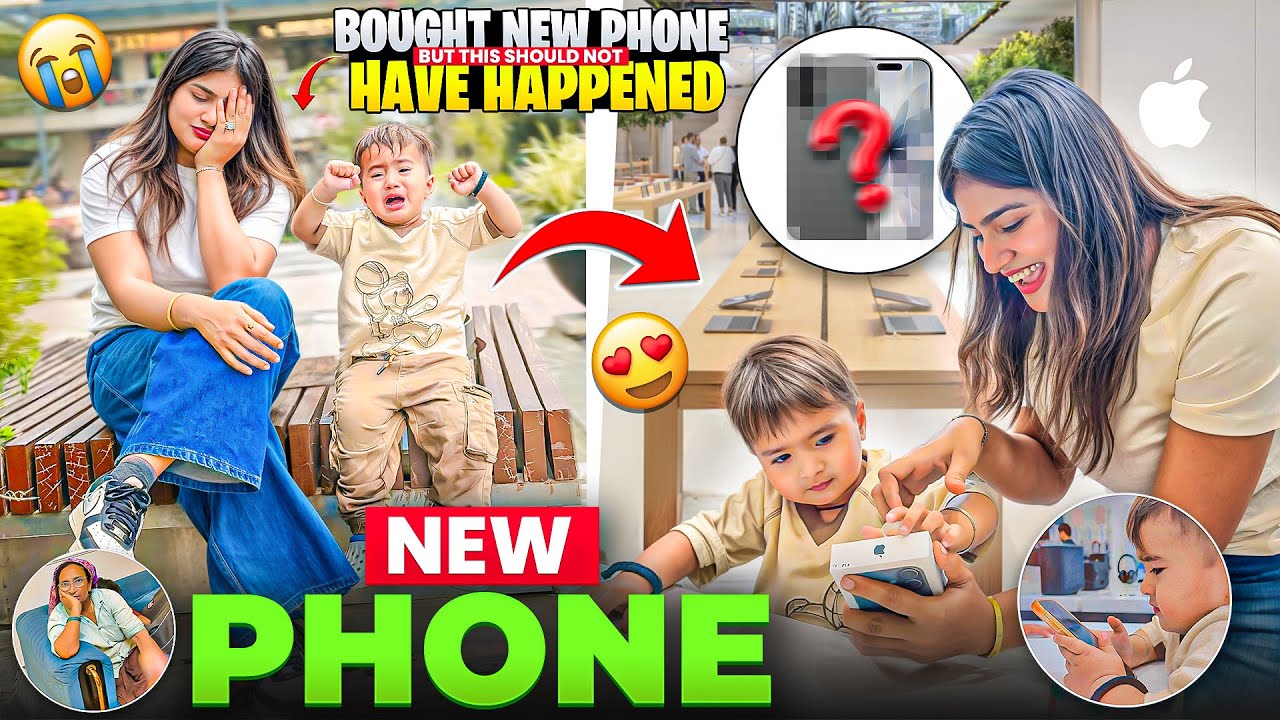 New iPhone to le liya but sar pe ek or tension aa gayi 😭🤯 || Hellops8 