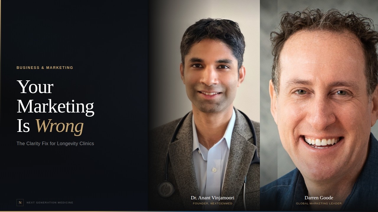 Why 90% of Longevity Clinics Fail at Marketing (The Clarity Fix)