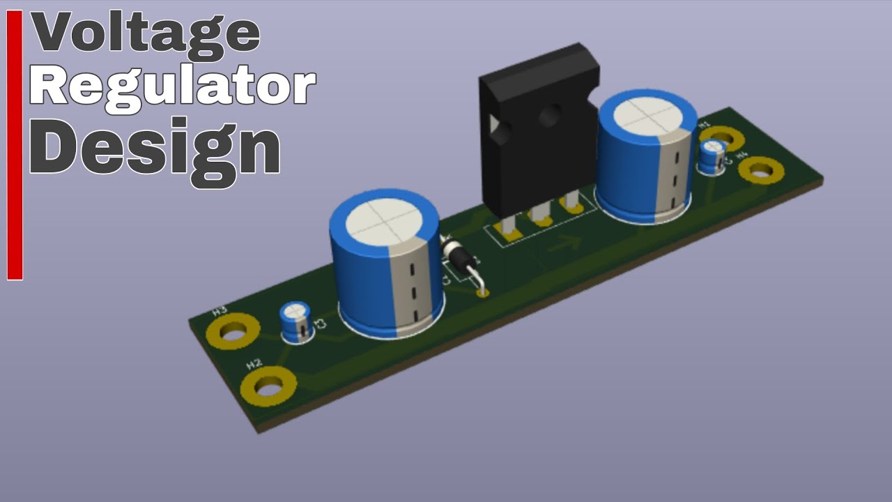 Linear Voltage regulator 8-24V to 5V || DIY Module