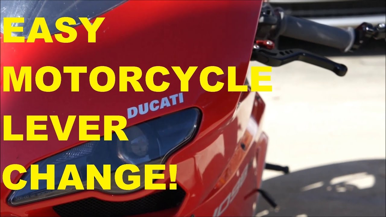5 MINUTES MOTORCYCLE LEVER CHANGE