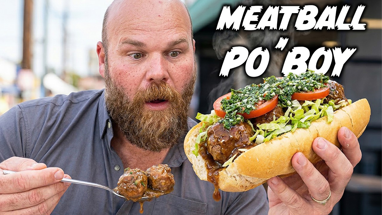 Crafting The PERFECT Cajun Meatball Po' Boy