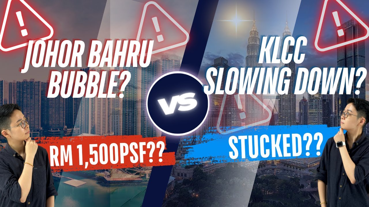 ⚠️ Johor Bahru Going into Bubble Soon? 😱  KLCC Price Dropping ⁉️ Can you still invest in Malaysia⁉️