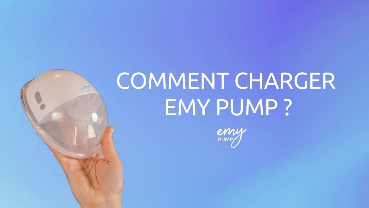 Comment charger le tire-lait portable mains libres Emy Pump ?
