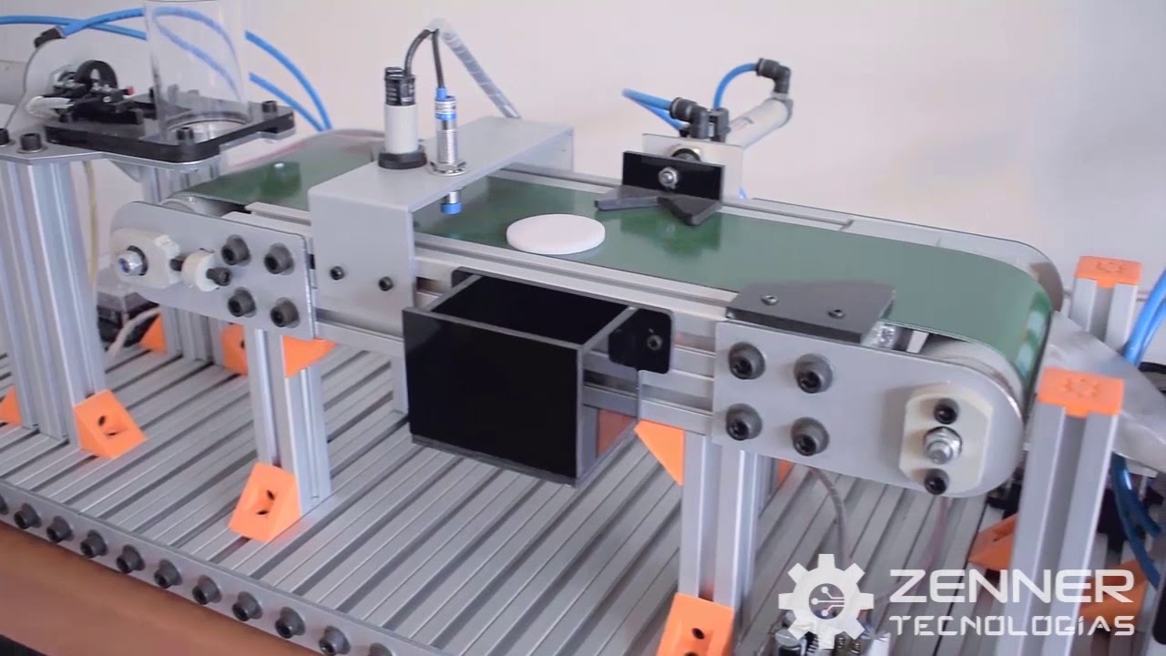Planta Didáctica para entrenamiento de procesos industriales y PLC