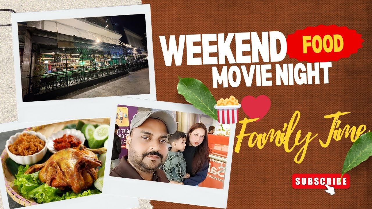 Weekend Food & Movie Night 🍿❤️ | Family Time Vlog #NidhiVishwakarmafun #vlog 