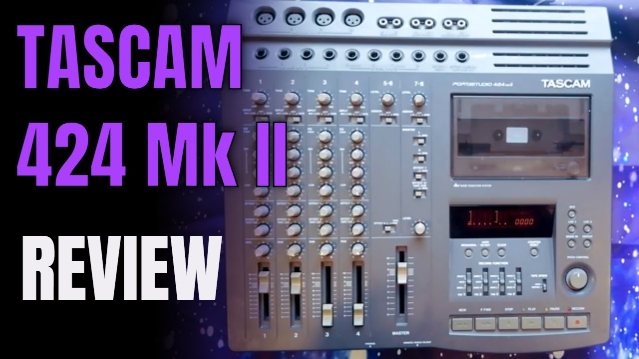 Tascam Portastudio 424 Mk II | Обзор | Обзор функций | Сравнение