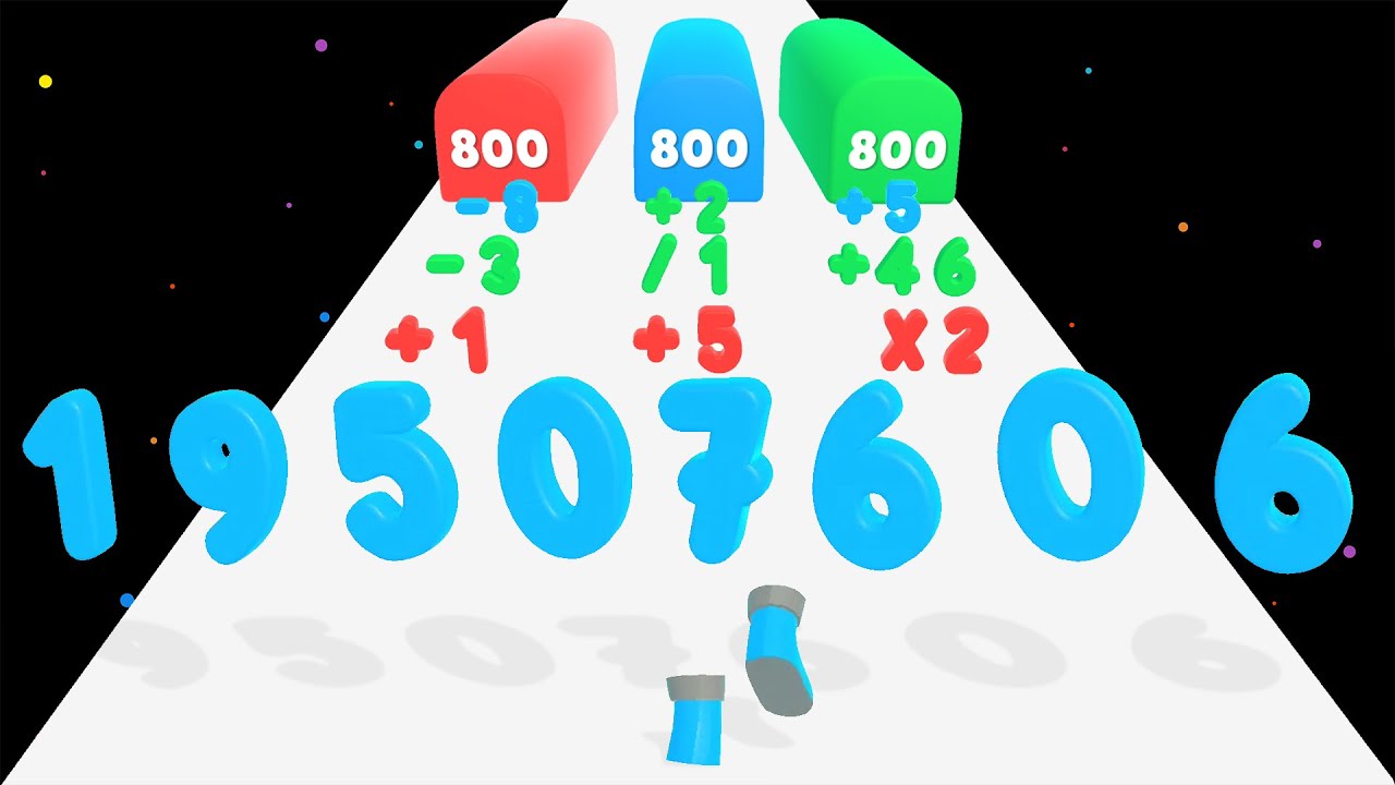 Number Race 3D - Number Master (Freeplay, 1st)