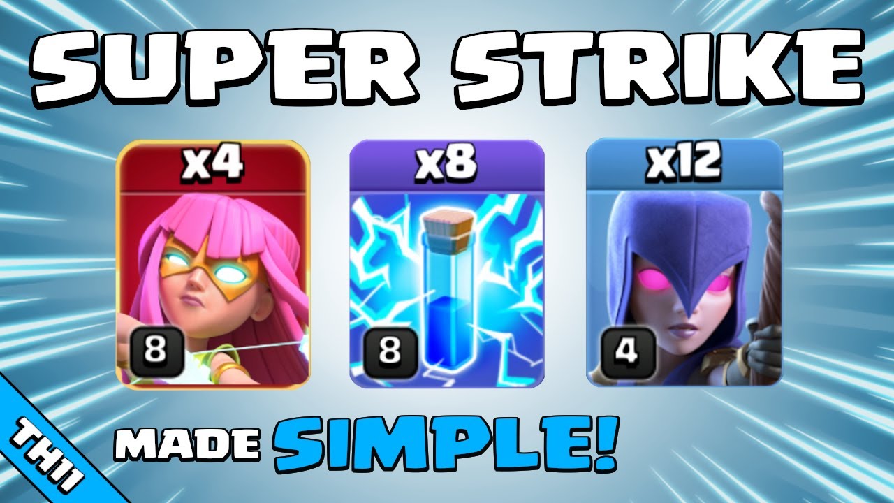 SUPER EASY 3 STAR ATTACK | BEST TH11 Attack Strategy I've EVER Used!!! Clash of Clans