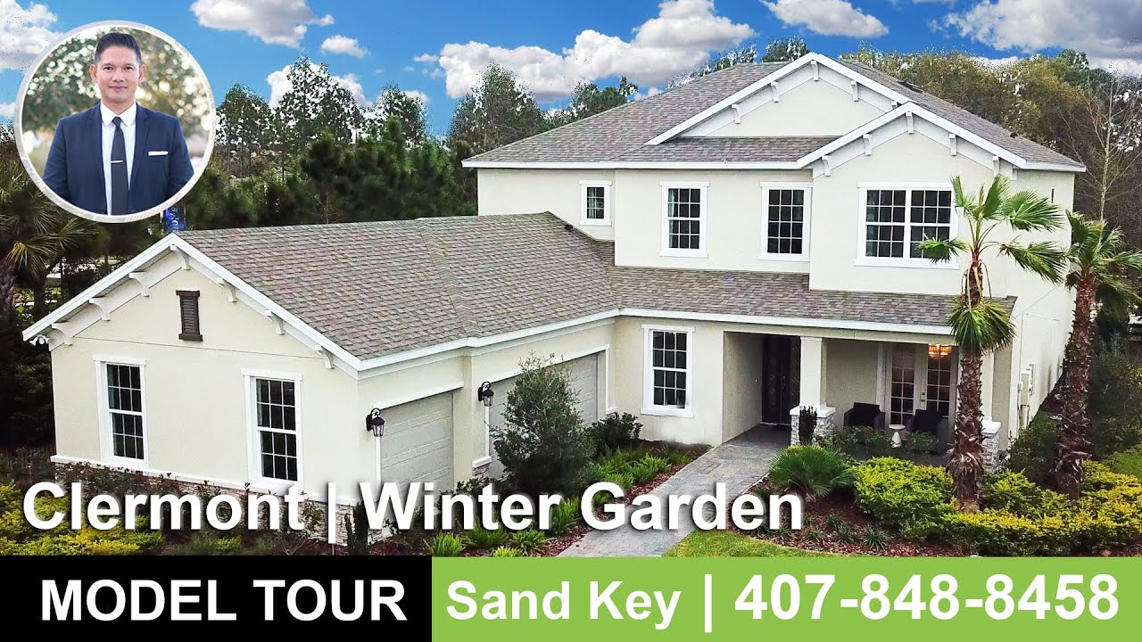 Clermont/Winter Garden Model Tour | Sand Key Model |3,835sf | Orlando Home Finders