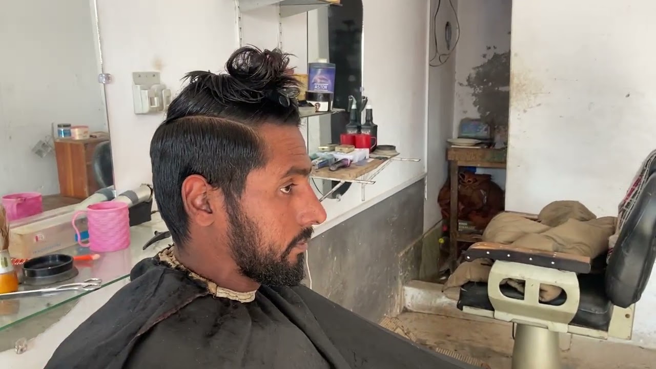 20-Years-Old Men's Homeless INSNE Haircut |  Transformation  💈 (ASMR) 