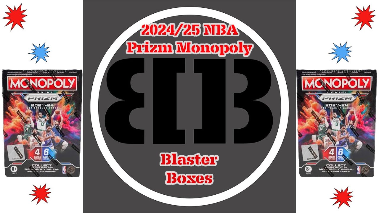 2024/25 Panini Prizm NBA Basketball Monopoly Blaster Boxes