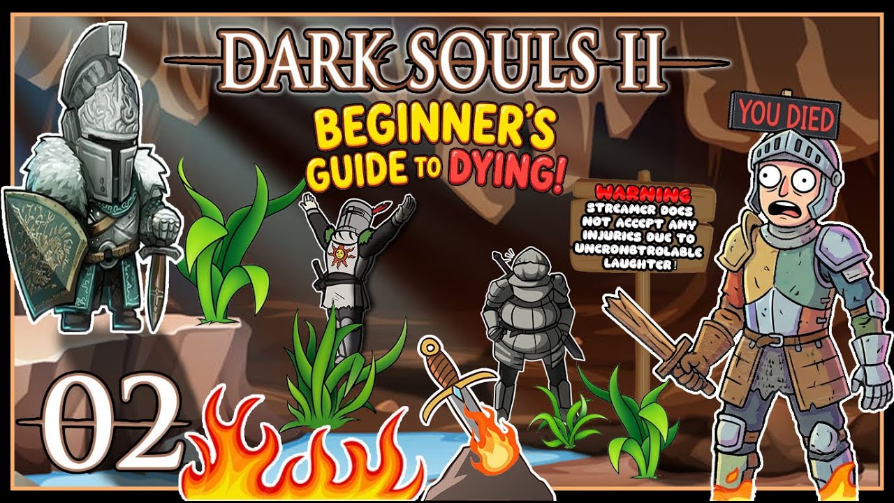 DARK SOULS 2 - FIRST TIME PLAYTHROUGH - PART 02 (Portrait)