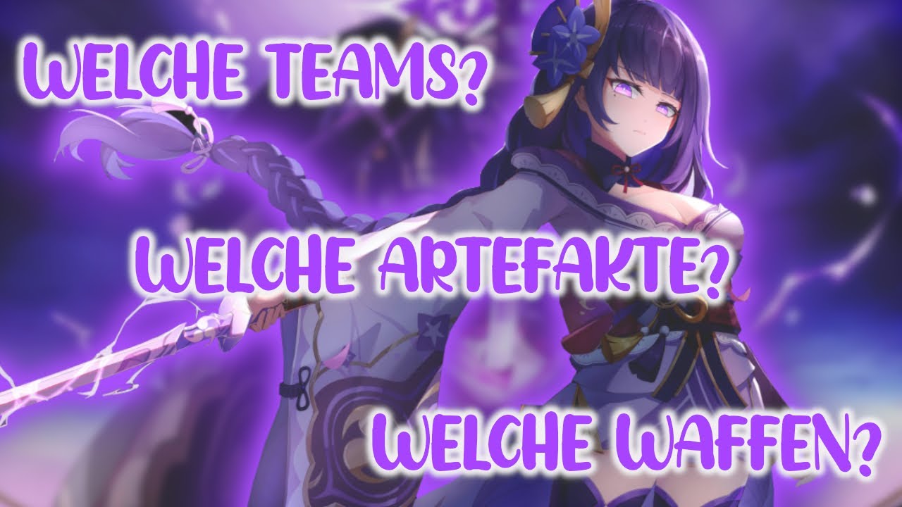 So sieht mein Raiden Shogun Build aus! | Genshin Impact 2.5 | deutsch