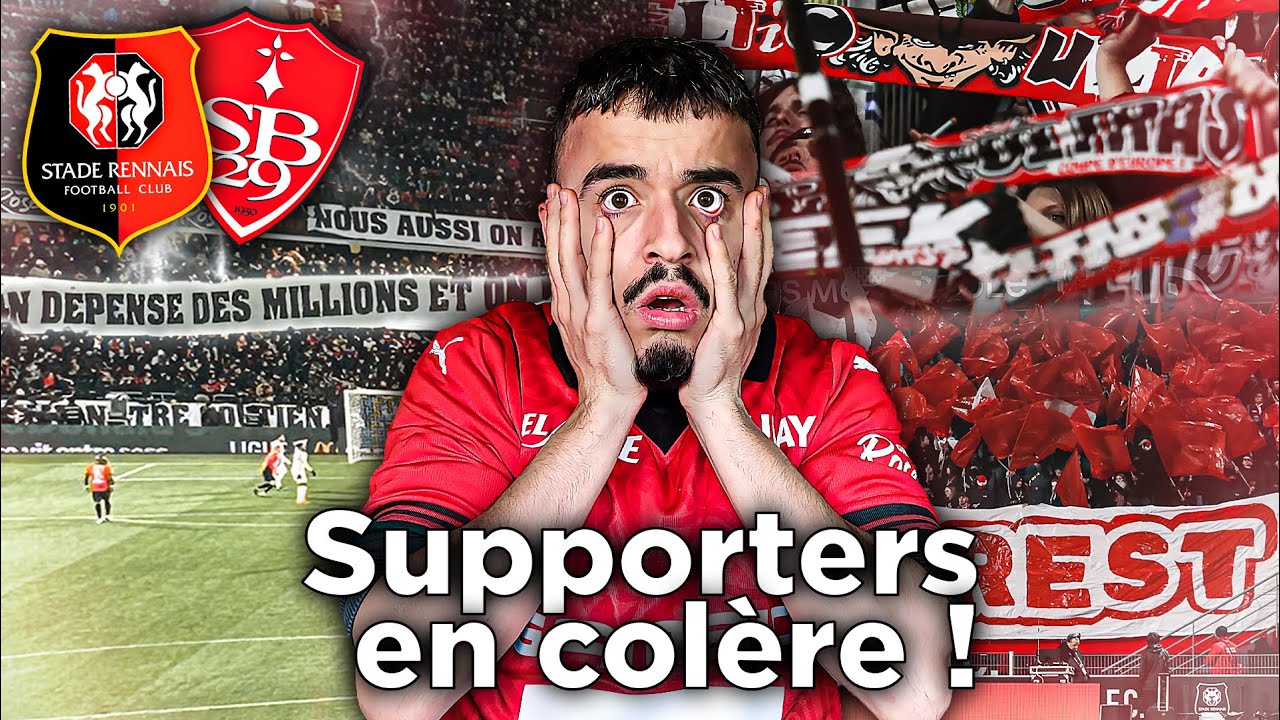 La COLÈRE EXPLOSIVE des SUPPORTERS dans ce DERBY BRETON ! RENNES - BREST VLOG