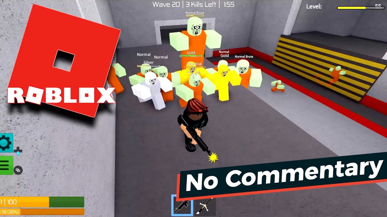 Roblox Zombie Rush Gameplay No Commentary