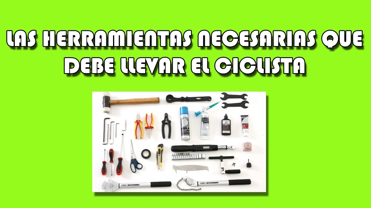RUTA CLETA -  LAS HERRAMIENTAS NECESARIAS QUE DEBE LLEVAR  EL CICLISTA